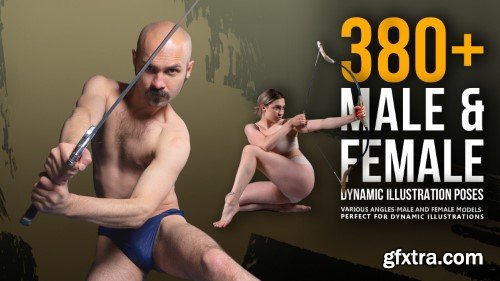 ArtStation - Grafit Studio - 380+ Male &amp; Female Dynamic Illustration Poses