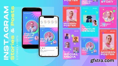 Videohive Instagram Stories and Posts Pack 42929153
