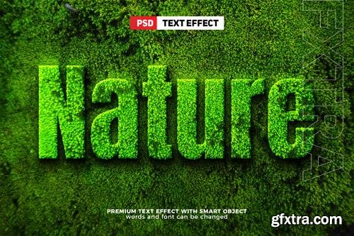 Nature grass psd text effect Nature grass psd text effect