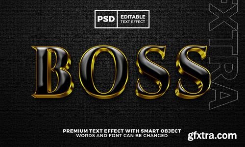 Psd Boss text effect style Psd Boss text effect style