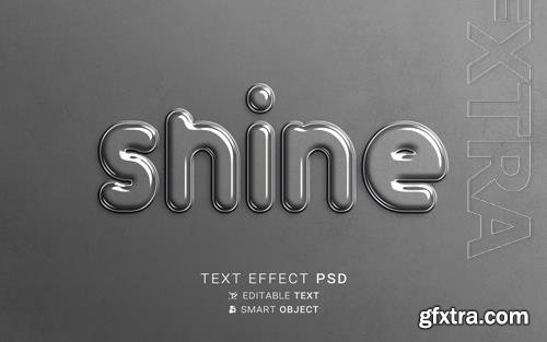 Text effect glass design psd Text effect glass design psd