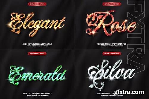 Luxury Elegant Gold 3D Editable Text Effect Luxury Elegant Gold 3D Editable Text Effect