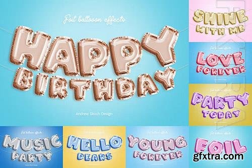 Foil Text Effects Psd Foil Text Effects Psd