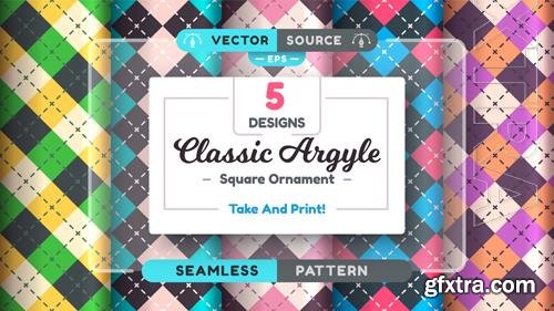 Vector argyle seamless pattern fabric texture background textile wallpaper Vector argyle seamless pattern fabric texture background textile wallpaper