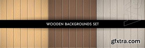 Vector set of wood textured backgrounds. hand drawn wooden boards Vector set of wood textured backgrounds. hand drawn wooden boards