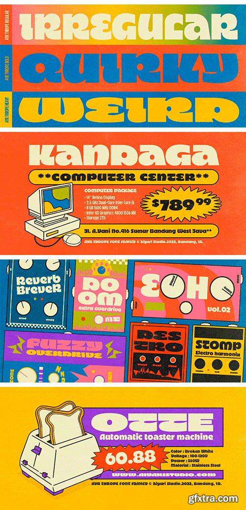 Ayr Thrope Font Family Ayr Thrope Font Family