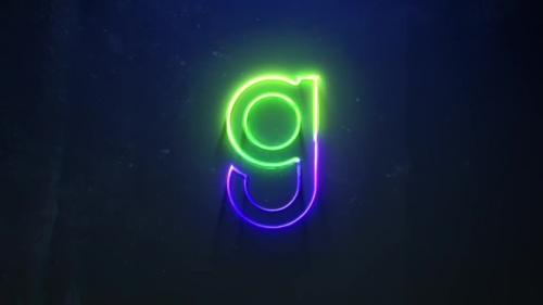 MotionArray - Neon Logo Reveal - 1352947
