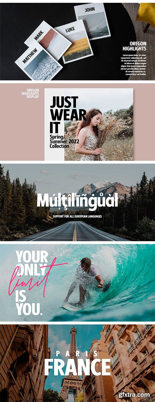 Oregon Highlights Font Oregon Highlights Font