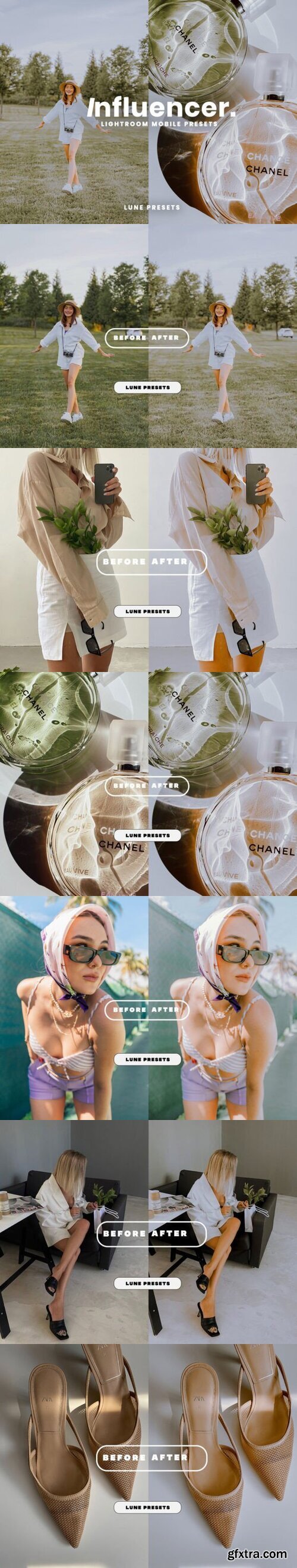 Influencer Lightroom Presets Influencer Lightroom Presets