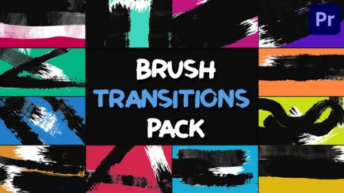 Videohive - Brush Transition Pack for Premiere Pro - 42944438 - 42944438