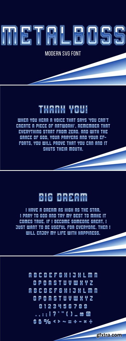 Metalboss Font