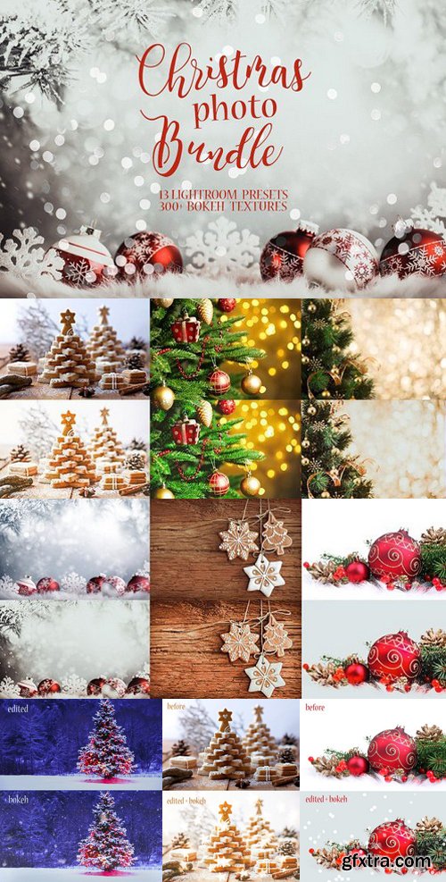 Christmas Lightroom Presets+Textures