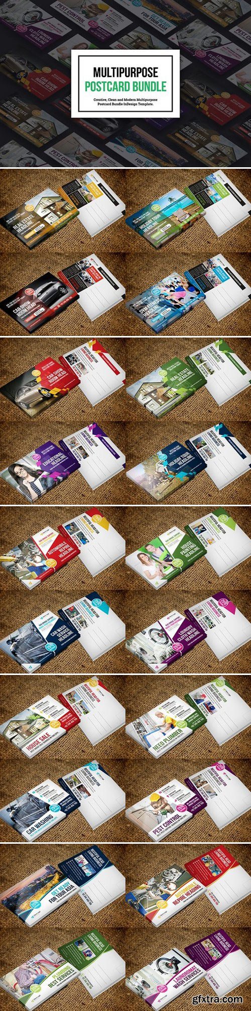 Multipurpose Postcard Bundle