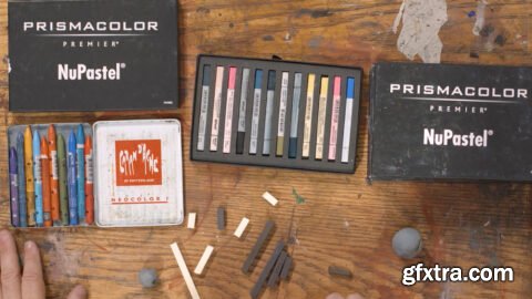 New Masters Academy - Pastel Figure Drawing: Introduction to Silhouette, Visual Landmarks, and Materials