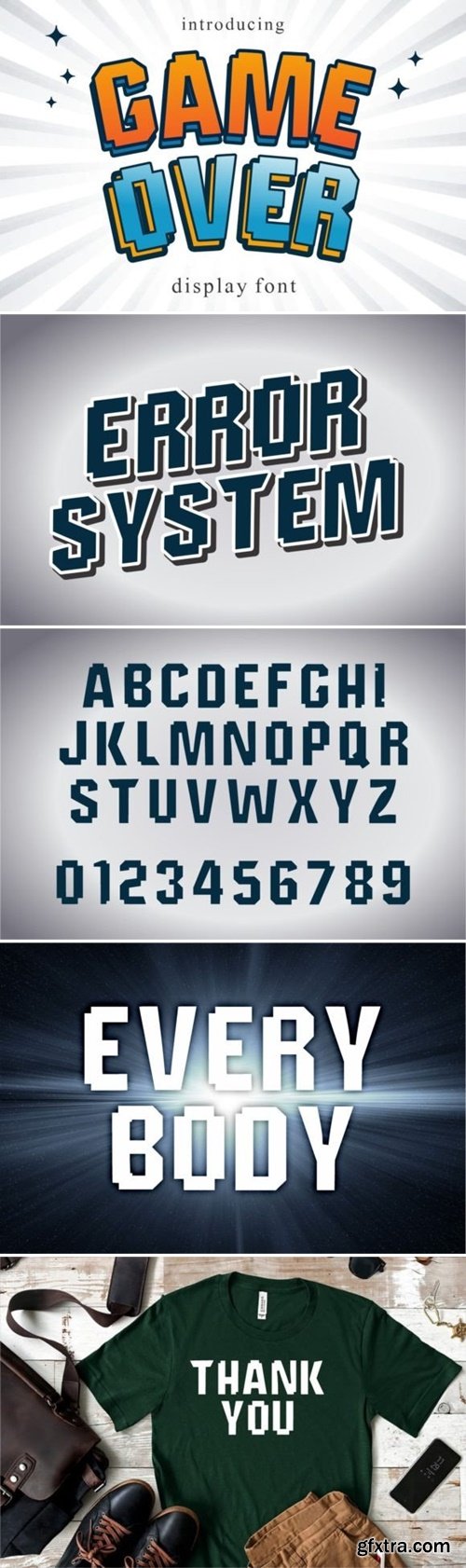 Game over Font