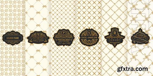 Vector vertical cards set packaging design gold labels logo frame Vector vertical cards set packaging design gold labels logo frame