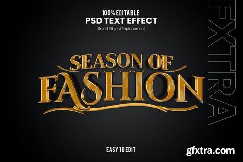 Season of Fashion - elegant exclusive text effect Season of Fashion - elegant exclusive text effect