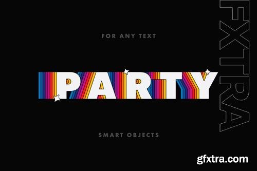 Retro cartoon psd text effect Retro cartoon psd text effect