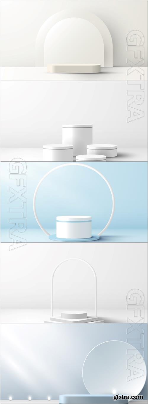 3d realistic abstract minimal scene empty podium studio room 3d realistic abstract minimal scene empty podium studio room