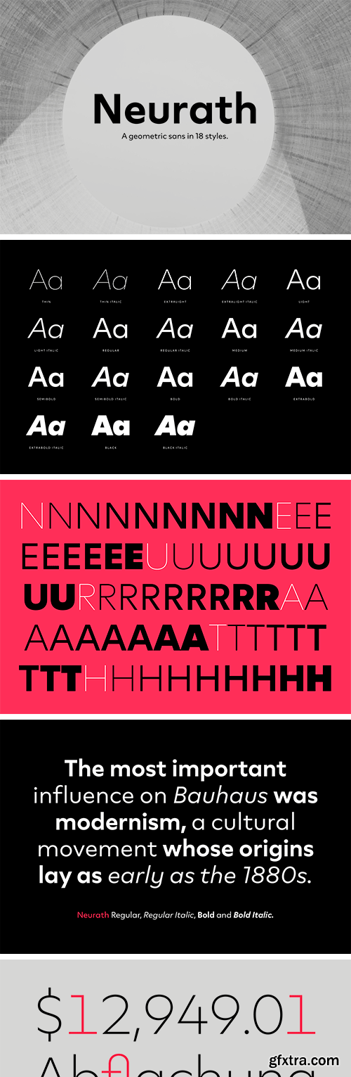 Neurath Font Family Neurath Font Family