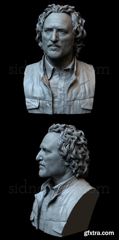 Tig Trager from Sons of Anarchy – 3D Print Model