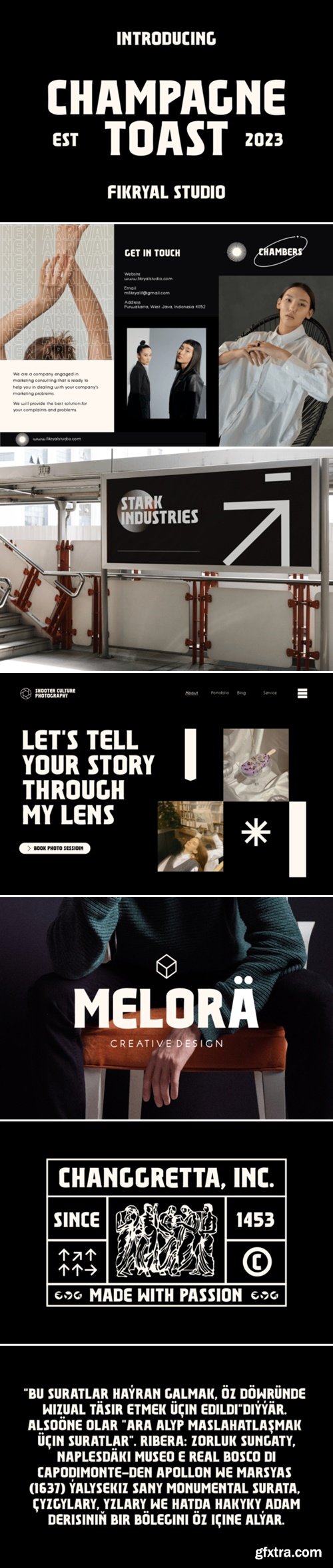 Champagne Toast Font