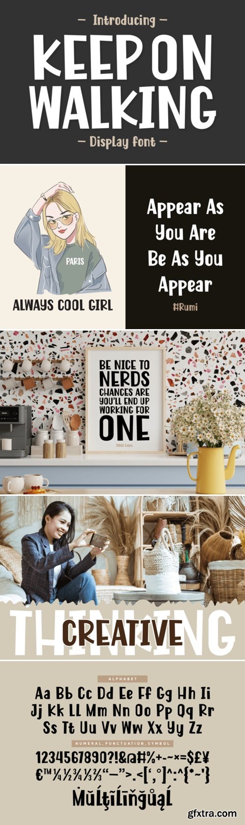 Keep on Walking Font