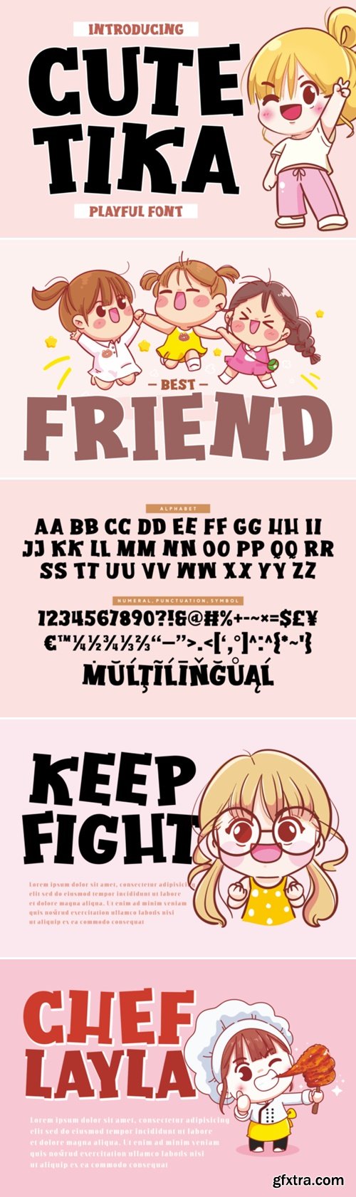 Cute Tika Font