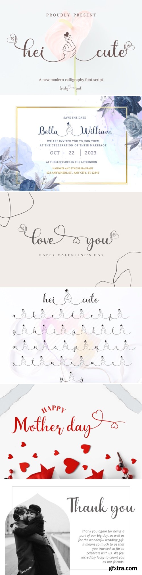 Hei Cute Font