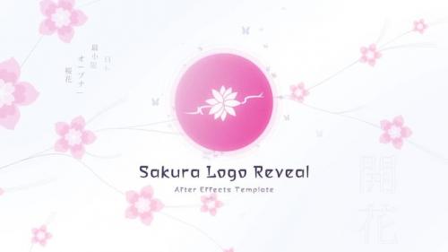MotionArray - Sakura Logo Reveal - 1126189