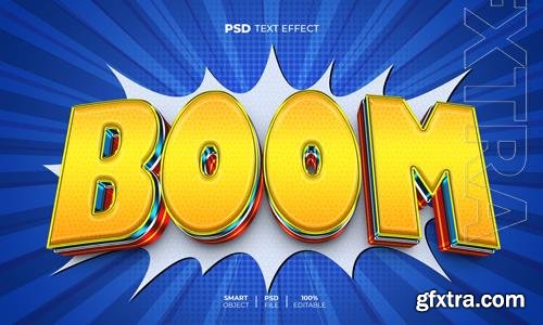 Boom 3d editable text effect Boom 3d editable text effect