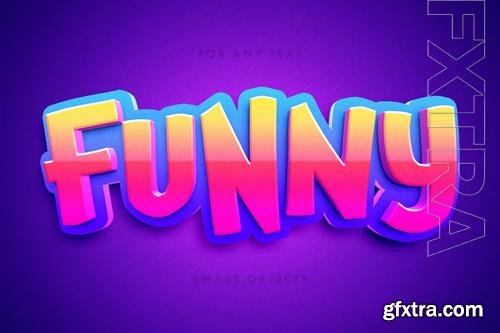 Funny cartoon 3d text effect Funny cartoon 3d text effect