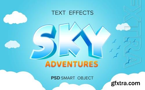 PSD adventure game text effect