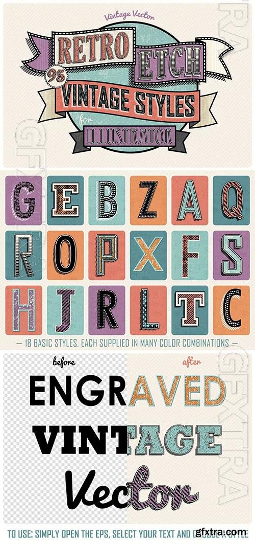 Retro Etch - Vintage Layer Styles Retro Etch - Vintage Layer Styles