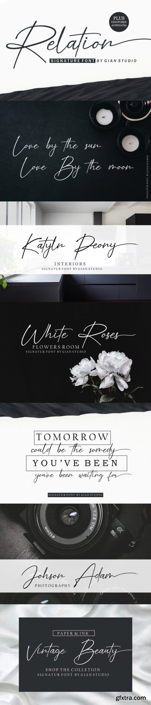 Relation Font Relation Font