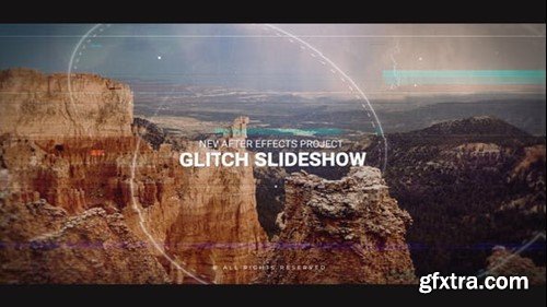 Videohive Glitch Slideshow 43076263