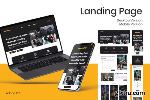 Fitness Landing Page PHZXP8Y