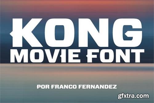 Kong Skull Island Font