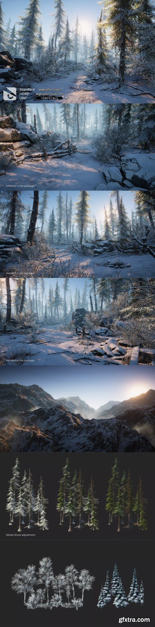 Unity Asset - Winter Environment - Nature Pack v2.4 Unity Asset - Winter Environment - Nature Pack v2.4