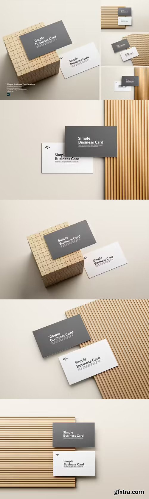 Simple Business Card Mockup