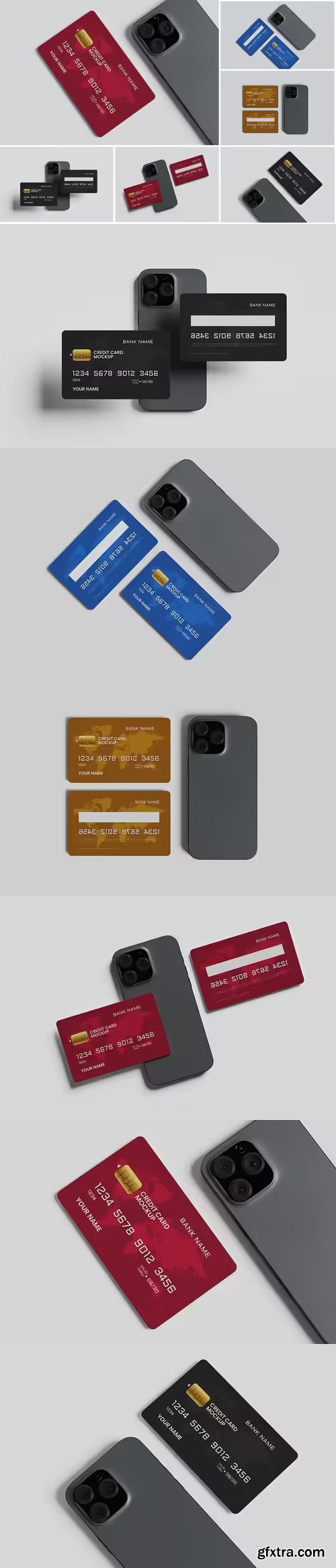 Credit Card / Debit Card Mockup