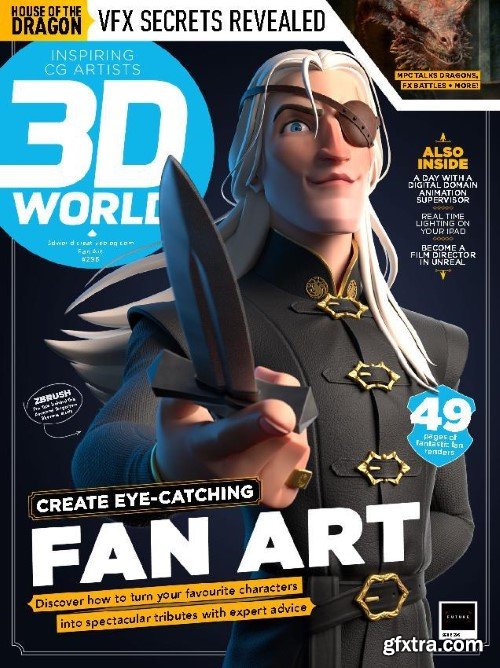 3D World UK - Issue 296, 2023