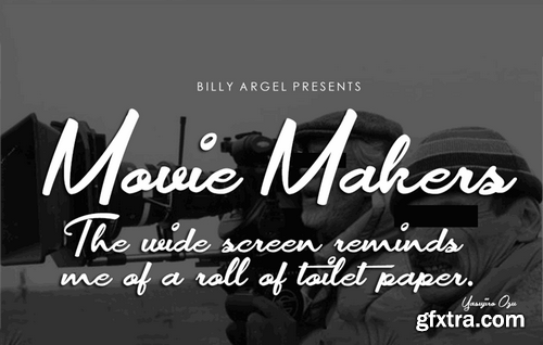 Movie Makers Font