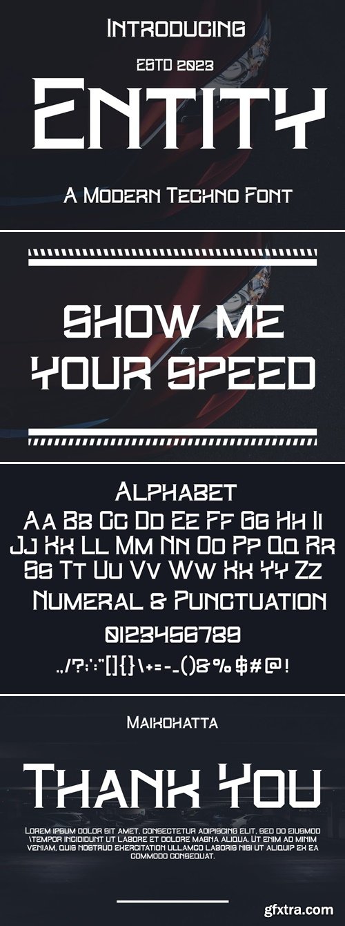 ENTITY Font