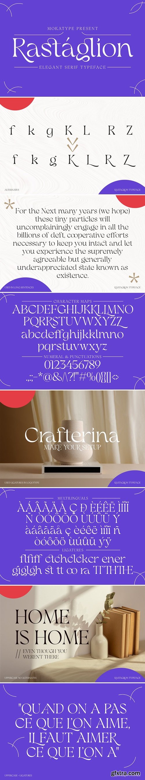Rastaglion - Fluid Display Serif Font