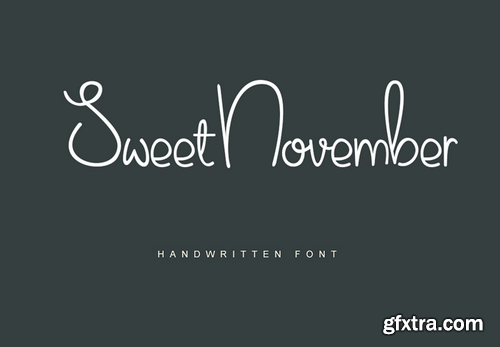 Sweet November Font