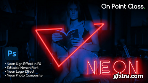 Neon Sign Effect in Photoshop for Pictures, Neon writing and neon logo | To the Point Class