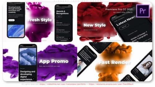 Videohive - Elegant Inks App Promo - 43126611 - 43126611