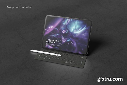 Tablet pro psd mockup