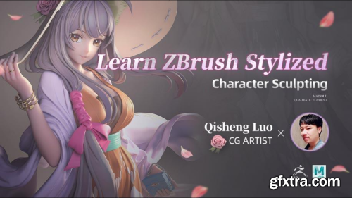 Wingfox – Learn ZBrush Stylized Character Sculpting with Qi Sheng Luo